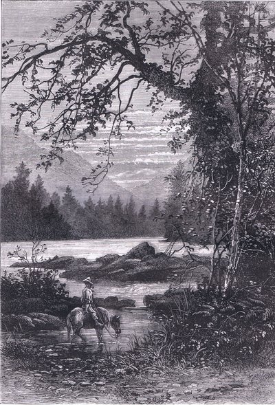 View of North Carolina, illustration fra Cassells History of the United States udgivet af Cassell, Petter & Galpin, ca. 1900 (litho) af American English school