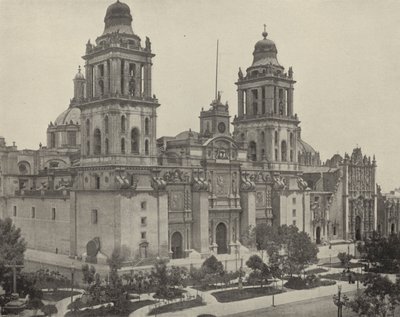 Katedralen i City of Mexico (s/h foto) af American Photographer (after)