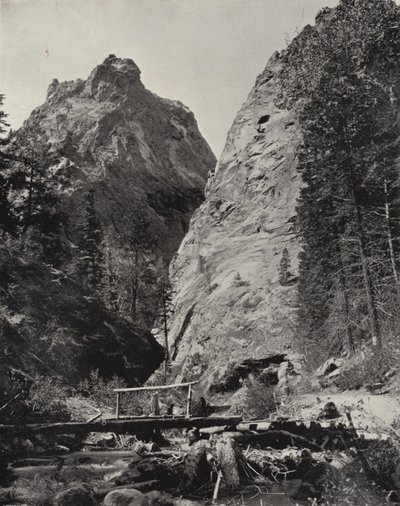 Cheyenne Canyon, Colorado (s/h-billede) af American Photographer (after)
