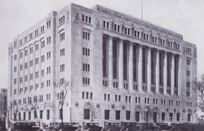 Chicago: Cook County Criminal Courthouse (s/h-billede) af American Photographer (after)