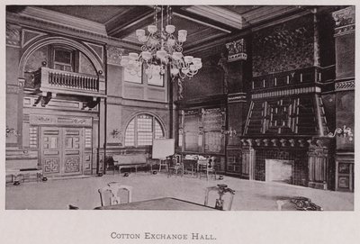 Cotton Exchange Hall (s/h foto) af American Photographer (after)