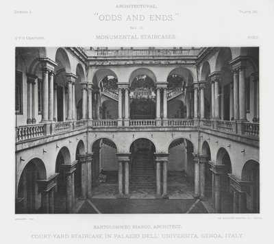 Court-Yard Staircase i Palazzo Dell