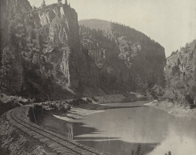 Echo Cliffs, Canyon of the Grand River, Colorado (s/h-billede) af American Photographer (after)