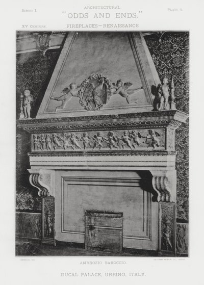 Pejs: Ducal Palace, Urbino, Italien (s/h foto) af American Photographer (after)