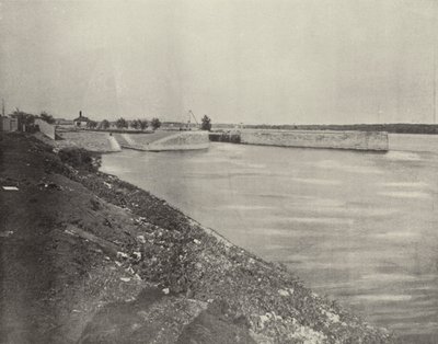 Regeringslåse nær Keokuk, Iowa (s/h-billede) af American Photographer (after)