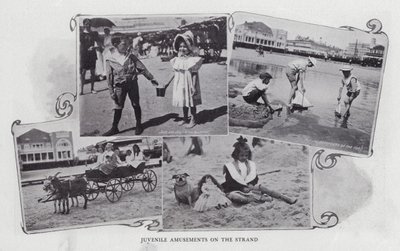 Juvenile Amusements on the Strand (s/h-billede) af American Photographer (after)