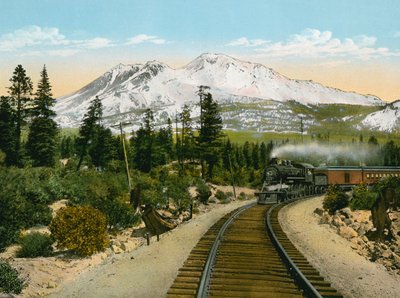 Mount Shasta fra Point nær Edgewood (foto) af American Photographer (after)