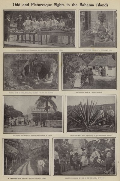 Mærkelige og maleriske seværdigheder på Bahama-øerne (s/h-billede) af American Photographer (after)