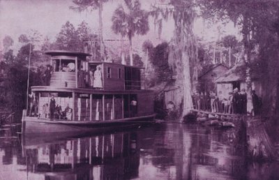 På Ocklawaha River, Florida (s/h foto) af American Photographer (after)