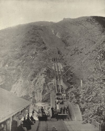 Pasadena Mountain Railway, Californien (s/h-billede) af American Photographer (after)