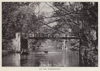 Philadelphia: On the Wissahickon (s/h-billede) af American Photographer (after)