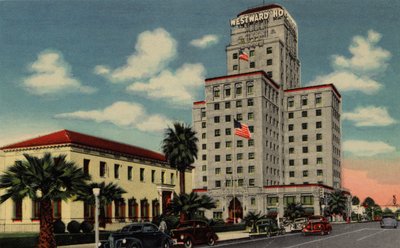 Phoenix, Arizona: Postkontor og Hotel Westward Ho, North Central Avenue (foto) af American Photographer (after)