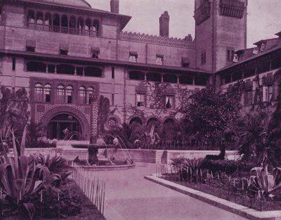 Ponce De Leon Hotel, St. Augustine, Florida (s/h-billede) af American Photographer (after)