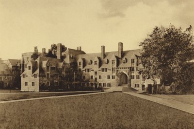 Princeton University: Lockhart Hall (s/h foto) af American Photographer (after)