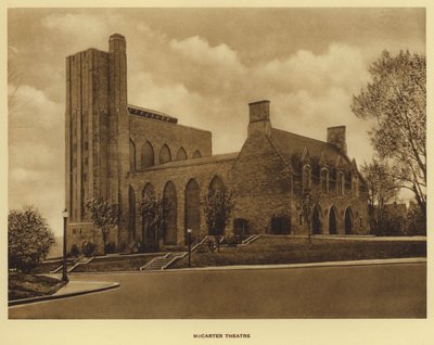 Princeton University: McCarter Theatre (s/h-billede) af American Photographer (after)