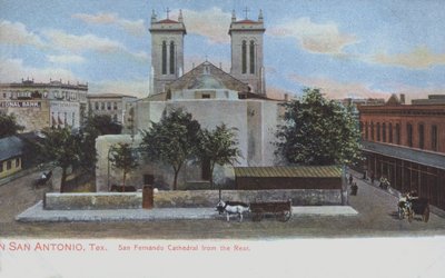 St. Fernando Cathedral i San Antonio, Texas, USA af American Photographer (after)
