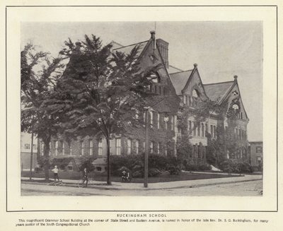 Springfield, Massachusetts: Buckingham School (s/h-billede) af American Photographer (after)