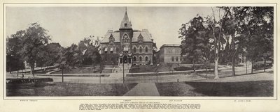 Springfield, Massachusetts: The City Library Group of Buildings (s/h-billede) af American Photographer (after)
