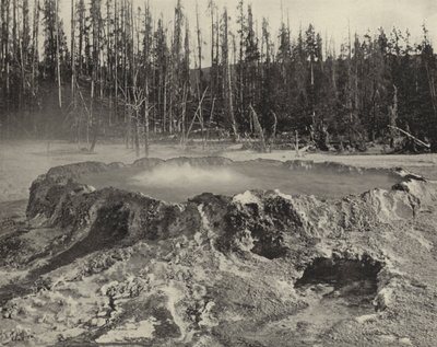 The Punch Bowl, Yellowstone National Park (s/h foto) af American Photographer (after)
