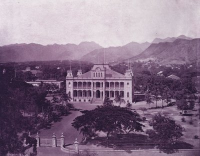 The Royal Palace, Hawaii (s/h foto) af American Photographer (after)