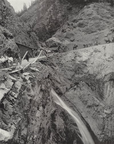 Tollgate Ouray og Silverston Tollroad (s/h-foto) af American Photographer (after)