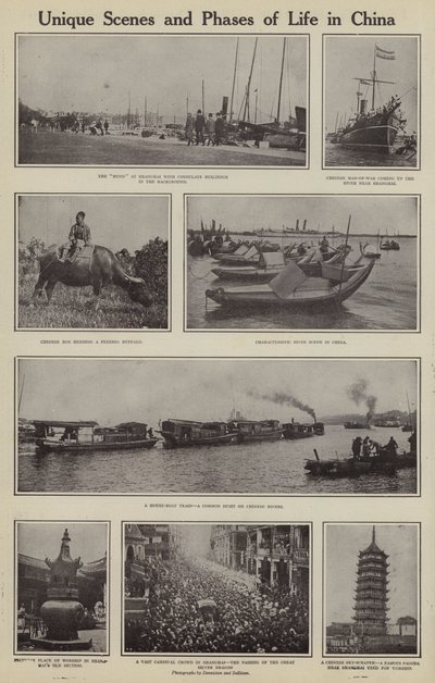 Unikke scener og livsfaser i Kina (s/h-foto) af American Photographer (after)