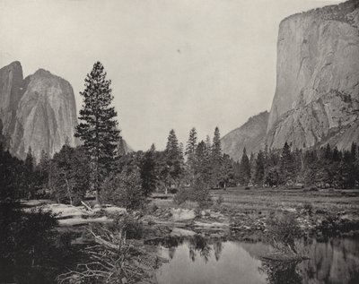 Yosemite Valley, Californien (s/h-billede) af American Photographer (after)
