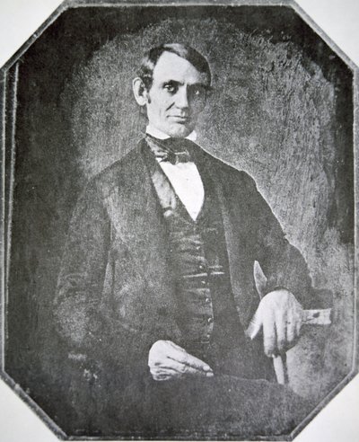 Abraham Lincoln (1809-65) som medlem af Kongressen i en alder af 37 af American Photographer