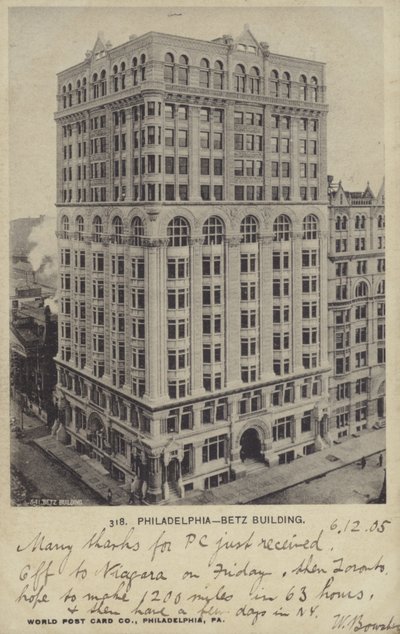 Betz Building, Philadelphia, Pennsylvania af American Photographer