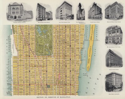 Borough of Manhattan (s/h foto) af American Photographer