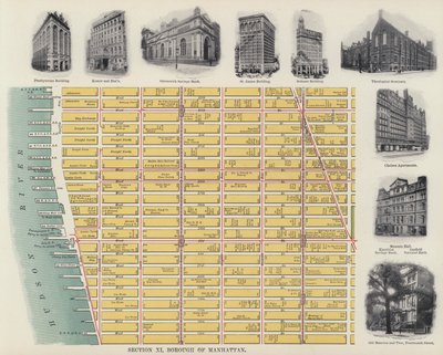 Borough of Manhattan (s/h foto) af American Photographer