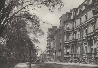 Boston: Beacon Street (s/h-foto) af American Photographer