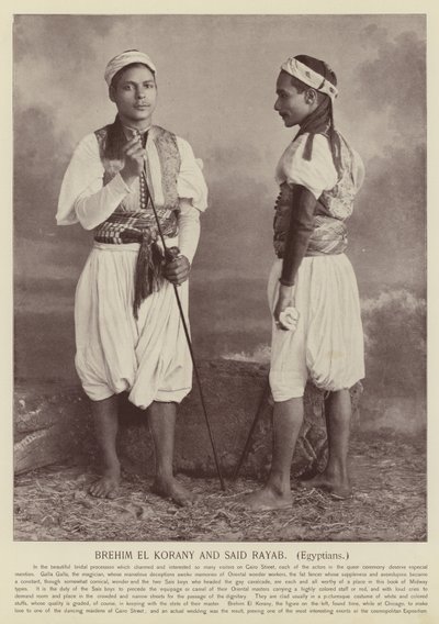 Brehim El Korany og Said Rayab, egyptere af American Photographer