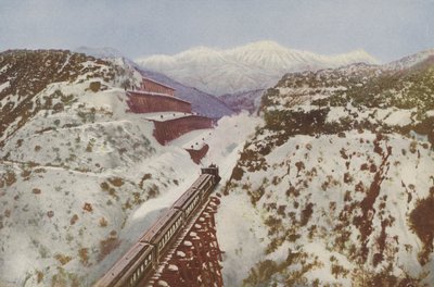Cajon Pass, på toppen af Coast Range, Californien (farvefoto) af American Photographer