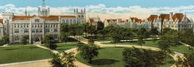 Campus, University of Chicago (farvet foto) af American Photographer
