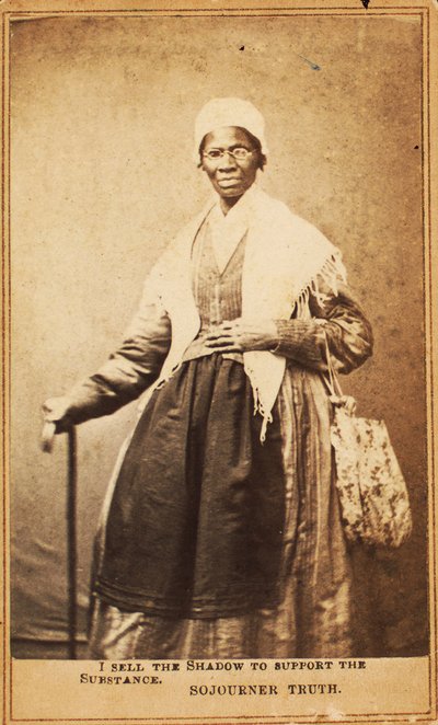 Carte de visite af Sojourner Truth, 1864 af American Photographer
