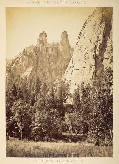 Cathedral Spires, Yosemite Valley af American Photographer