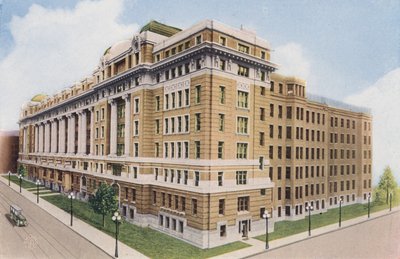 Chicago: Cook County Hospital, Chicago (farvefoto) af American Photographer