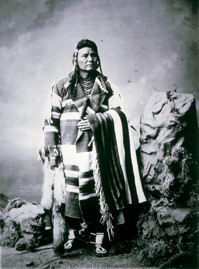 Chief Joseph (1840-1904) ca. 1880 (s/h-foto) af American Photographer