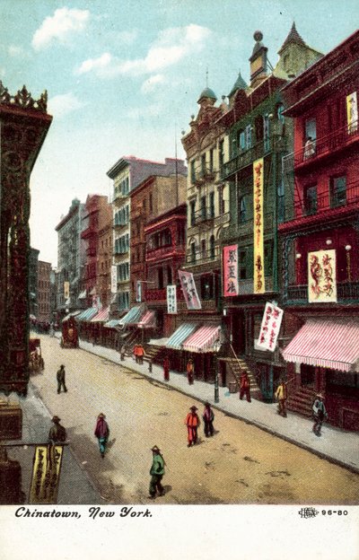 China Town, New York, USA (s/h-foto) af American Photographer