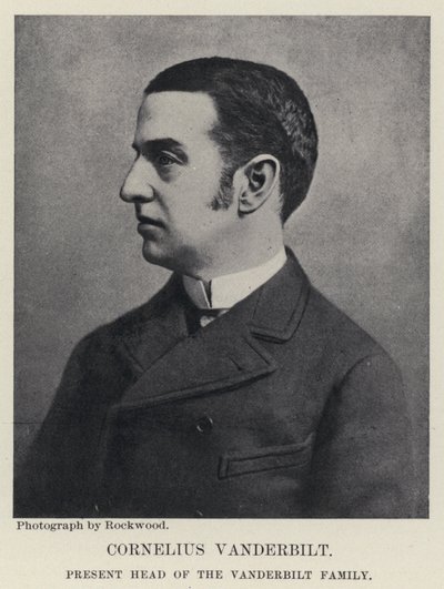 Cornelius Vanderbilt (s/h foto) af American Photographer