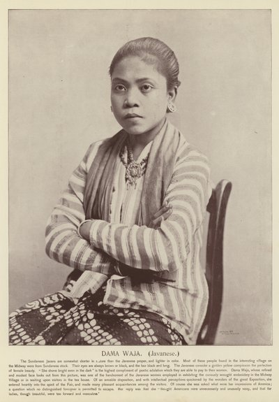 Dama Waja, javanesisk af American Photographer