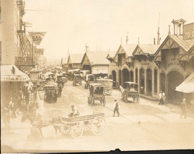 Delaware Avenue, nord for Market Street (albumin print) af American Photographer