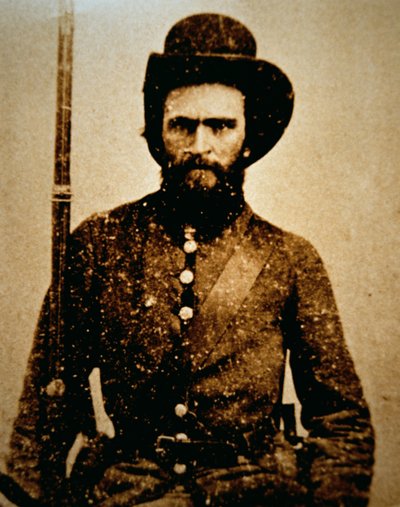 Eldred J. Kay, konfødereret hærsoldat af American Photographer