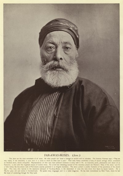 Langt væk-Moses, jøde af American Photographer