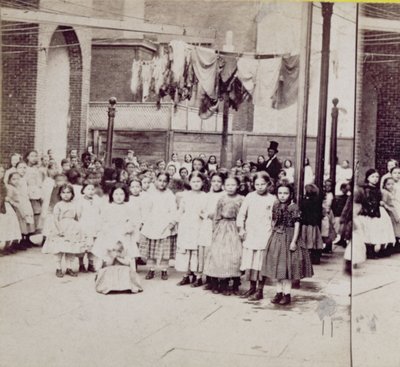 Female Guardian Society, Home for the Friendless, 29th Street, New York, 4. juli 1864 af American Photographer