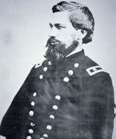 General Oliver Otis Howard (1830-1909) (s/h foto) af American Photographer