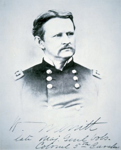 General Wesley Merritt (1834-1910) (s/hvid foto) af American Photographer