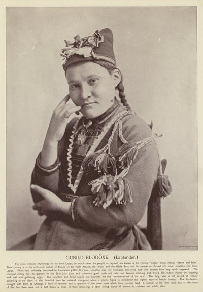 Gunild Blodoxe, Laplander af American Photographer