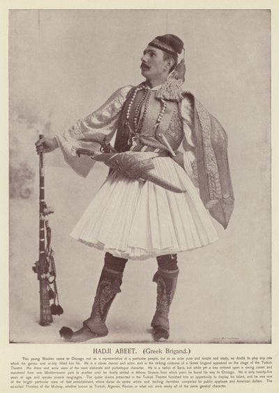 Hadji Abeet, græsk brigade af American Photographer